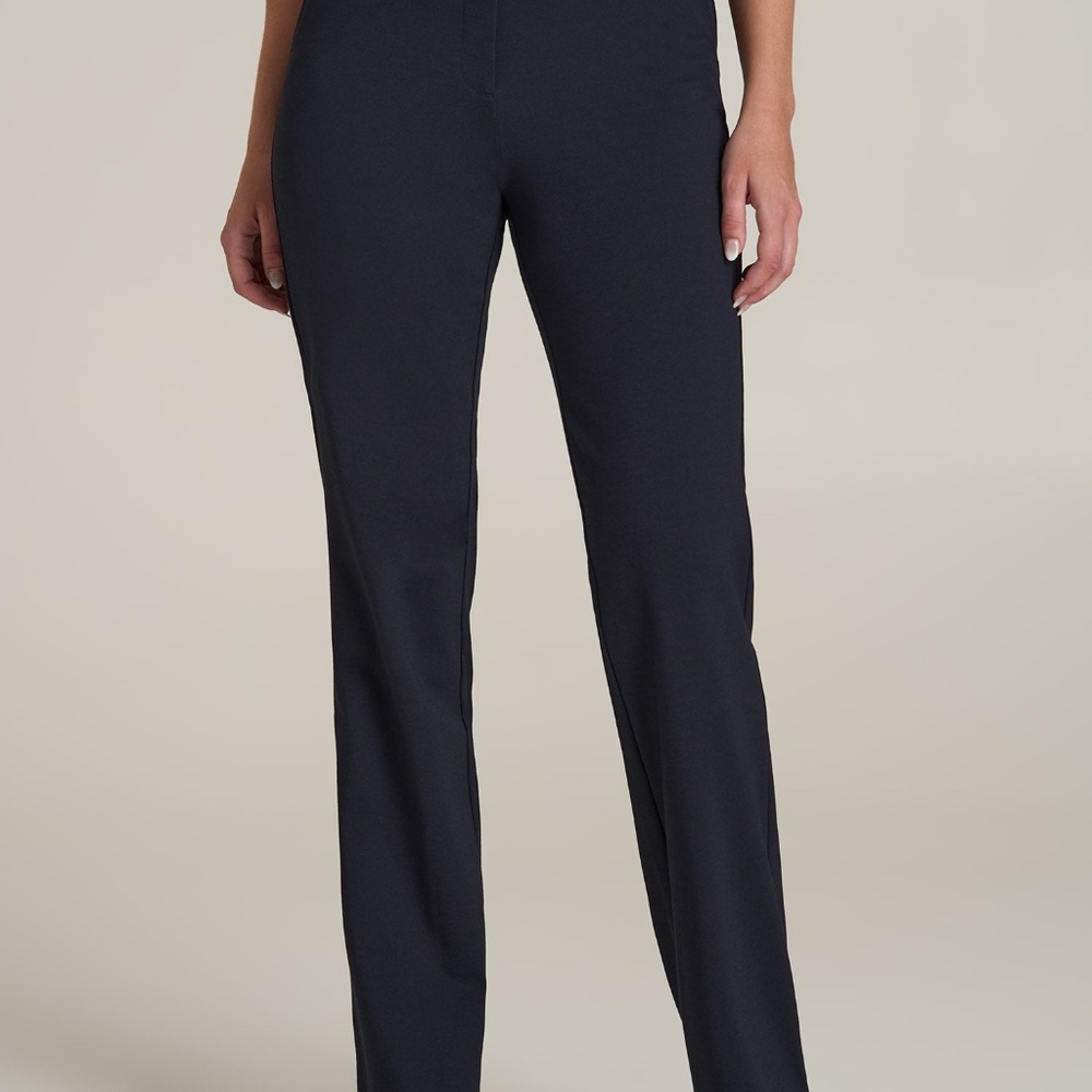 American Tall Straight Leg Dress Pants for Tall Women in Deep Navy Size 1616 / T